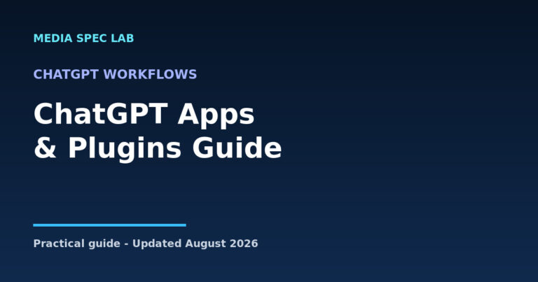 ChatGPT Apps and Plugins guide for 2026