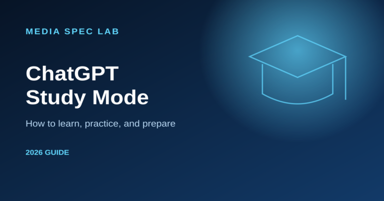 ChatGPT Study Mode guide for students and exam preparation
