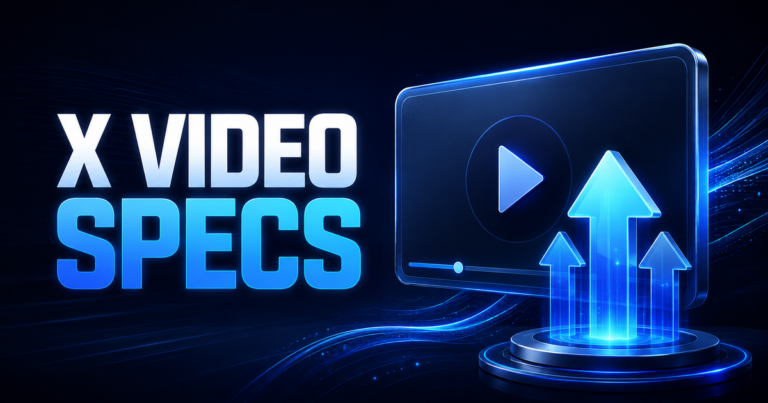 X video upload specifications and limits