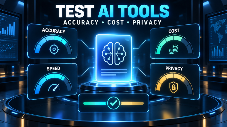 AI Tool Evaluation Framework: Test Accuracy, Cost, Speed and Privacy