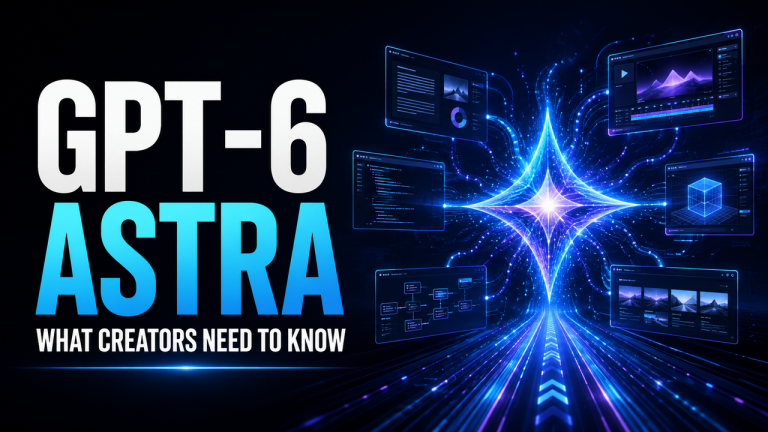 GPT-6 Astra creator guide showing AI-assisted creative workflows
