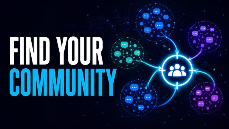 Threads Communities guide showing topic groups connecting to the right audience