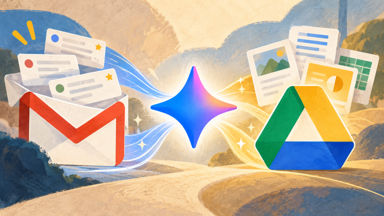 GeminiでGmail・Googleドライブを連携する方法【2026年版】