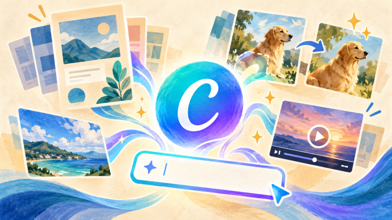 Canva AIの使い方【2026年版】画像・デザイン・動画を作る基本手順