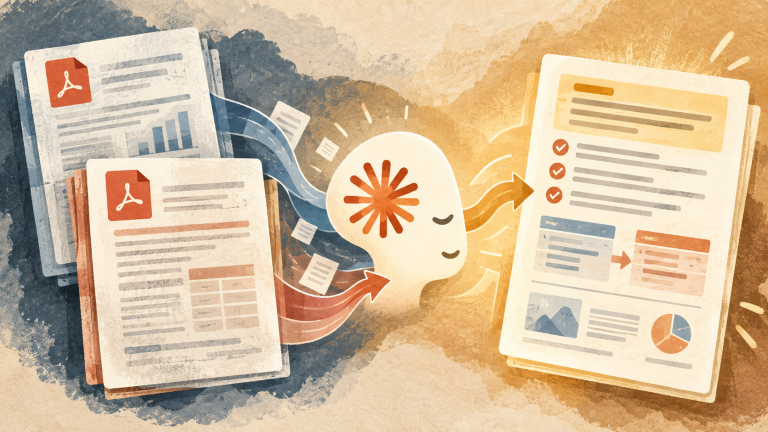 ClaudeでPDFを要約する方法【2026年版】長文資料を正確に読むコツ