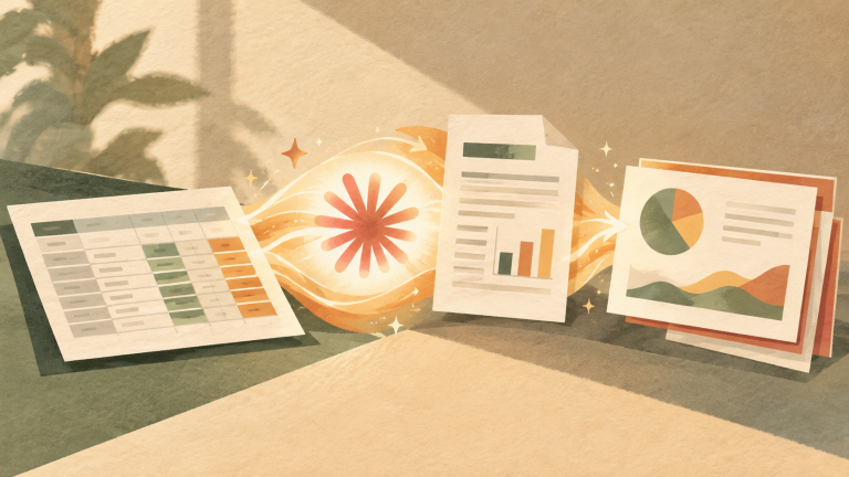 ClaudeのGoogle Workspace連携、私なら月次報告をこう作る