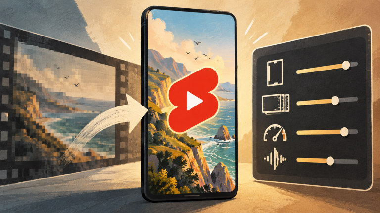 YouTube Shortsの書き出し設定【2026年版】高画質にする解像度・fps・ビットレート